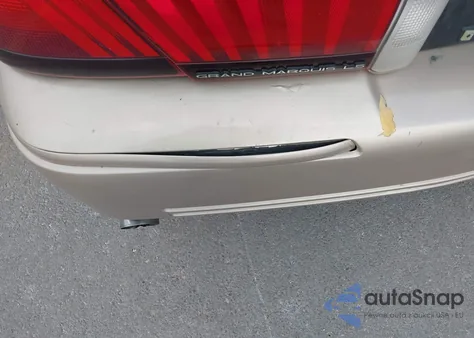 1998 Mercury Grand Marquis из США, поврежденный, VIN 2MEFM75W5WX601398